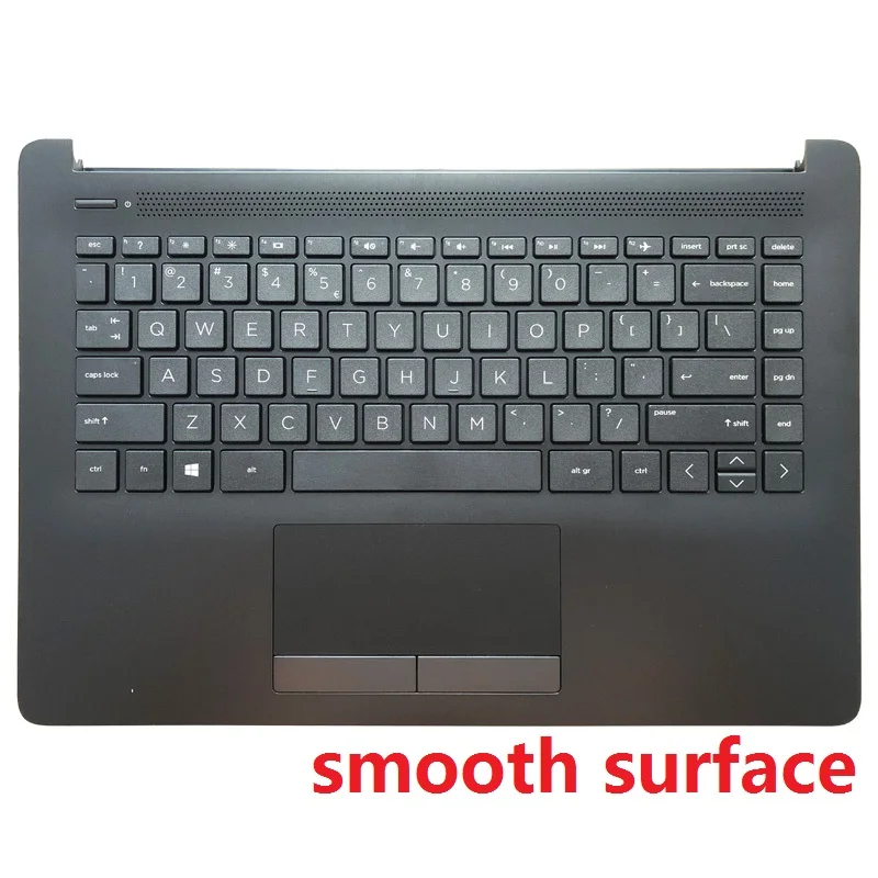 

New Case Shell With US Laptop Keyboard/Touchpad for HP 14-CM 14-CK 14T-CM000 14-CK0001TU 14q-cs0000TU Palmrest Upper Top Cover