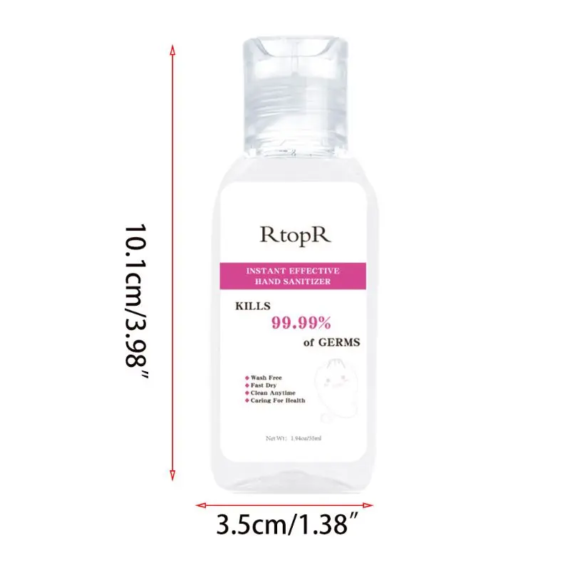 

55ml Instant Effective Hand Sanitizer Gel Disposable Hand Saniti for Adults/Kids