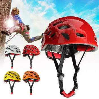 

Safety Rock Climbing Downhill Caving Rappelling Rescue Helmet Head Protector