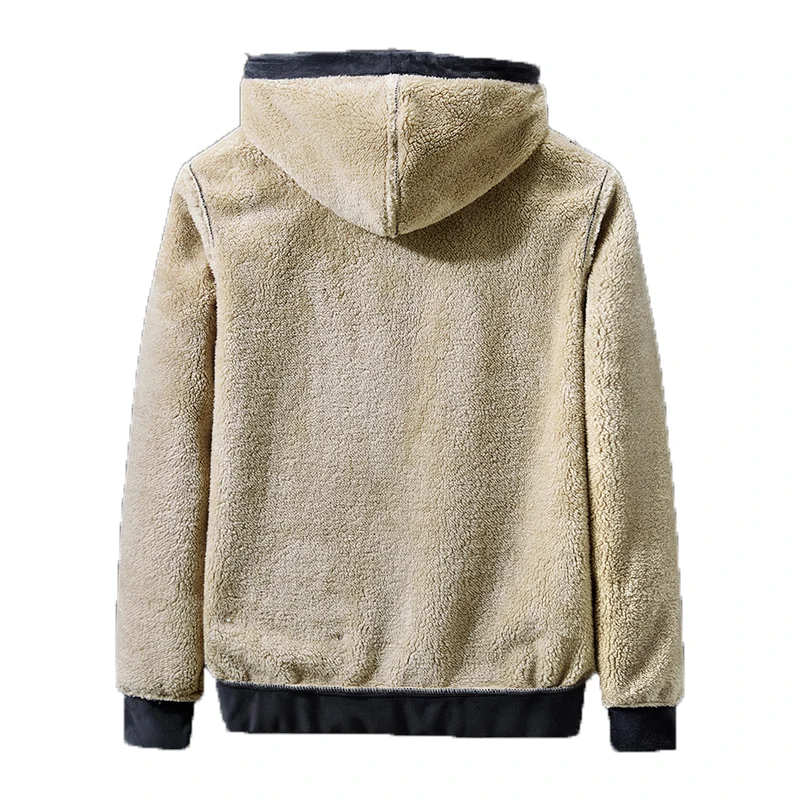 Зимние мужские свитшоты L-6XL 7XL 8XL флисовые куртки теплые пальто мужские плюс бархатные Утепленные Пальто Толстовка Куртка спортивные костюмы