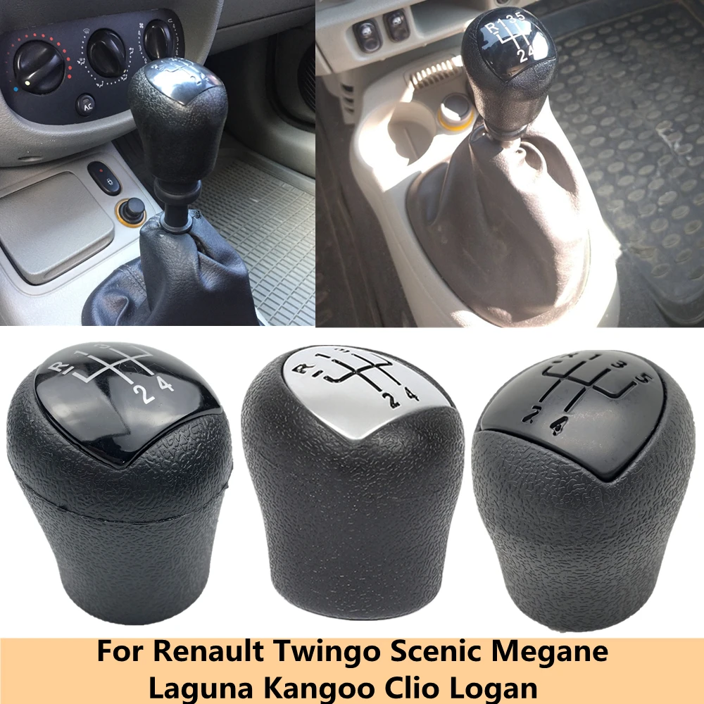 Für Renault Twingo Scenic Megane Laguna Kangoo Clio II 2 MK2 172 18 Logan  ABS Auto Schaltknauf Hebel shifter Stick Stift Kopf - AliExpress