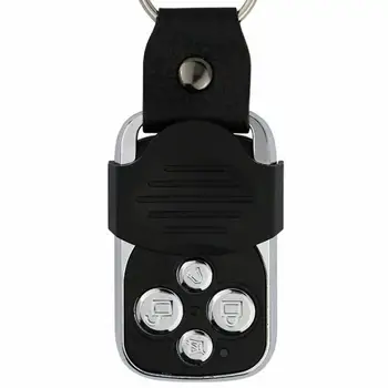 

Wireless Remote Control Remote Control With Leather Buckle 433Mhz Fixed Frequency Remote Cloner Door 1 Pcs