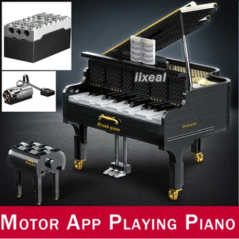 

MOC Bluetooth Play and Sing Piano Hobbies Building Blocks 2623pcs Bricks Birthday Gifts Toy Compatible DIY Creative Series