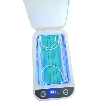 

5VUV Light Phone Disinfection box Jewelry Phone SterilizerFor Nails Ultraviolet Light Sterilizer Box Nail Tools Disinfection Box