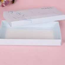 CMYK с принтом логотипа на заказ картонная бумага с принтом Подарочное кольцо Ожерелье Шкатулка для ювелирных изделий- PX11136