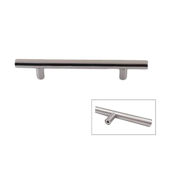 

Household T Bar Straight Handle Cabinet Handles 10mm Stainless Steel Cabinet Kitchen Door Handle Pull Knobs for Furniture