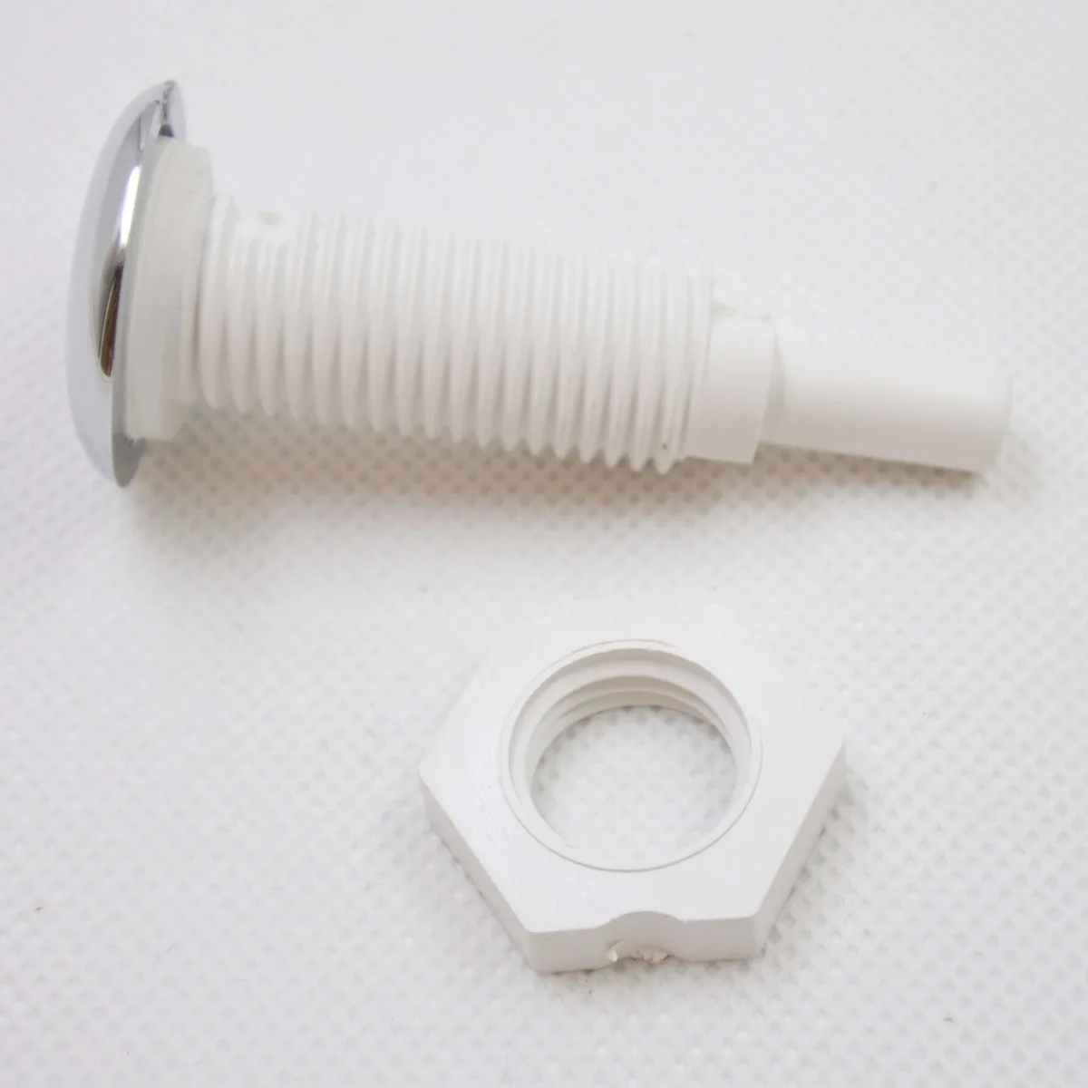 Air jet ABS Material Massage Bathtub Accessories Straight Teeth Nozzle with White Base for Bathroom