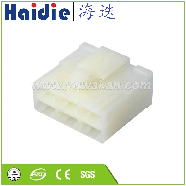 

Free shipping 5sets 6pin plastic housing plug auto wiring harness cable female connector HD062-6.3-21