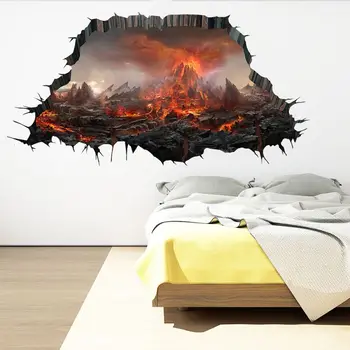 

Halloween Wall Stickers 3D Vision Halloween Floor Wall Sticker Waterproof Floor Wall Sticker Dropshipping