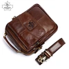 Men's Genuine Leather Bag Handbag Shoulder Messenger Bag Men High Quality Luxury Handbag 2022 Small Flap Sling Bags ZZNICK ► Photo 3/6