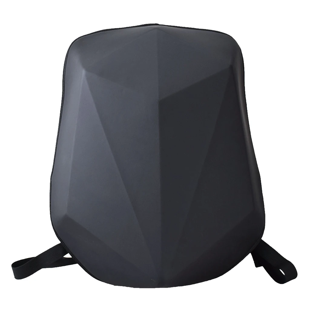 Black Hard Shell Case / Motorcycle Sport Bike Laptop Backpack