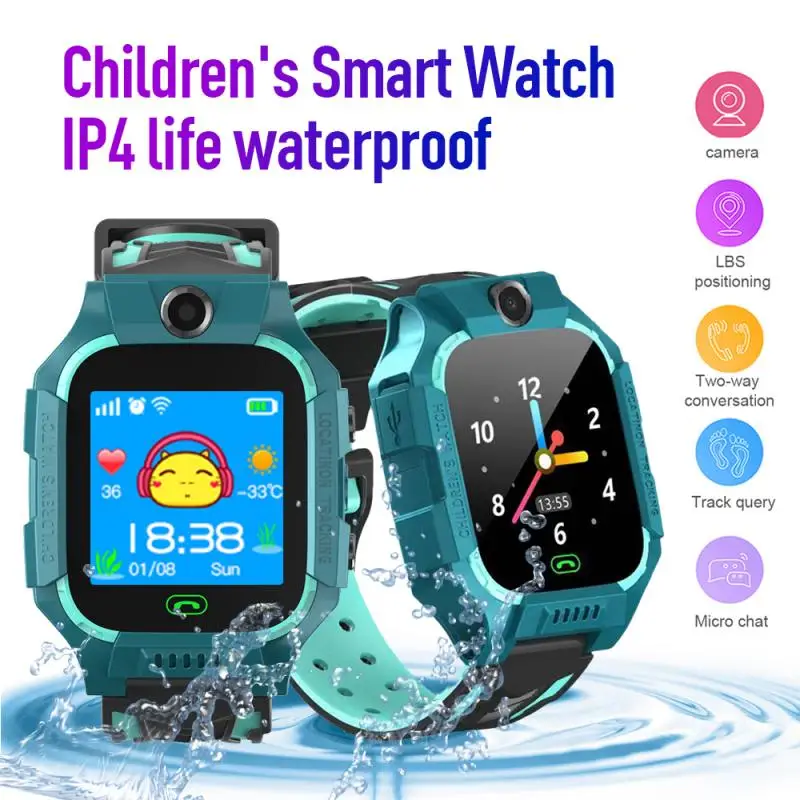 2G Смарт-часы с sim-картой LSB база GSM локатор сенсорный экран трекер SOS для детей подарок для детей анти-потеря samrt часы видео часы