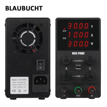 

USB Adjustable Digital DC power supply Laboratory Switching Power Supply With Power Display 30V 6A 5A 60V 120V 1A 3A 220V 110V