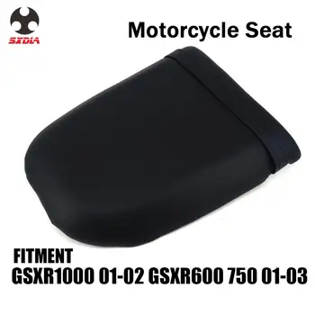 

Motorcycle Street Bike Rear Passenger Cushion Leather Seat Cover For SUZUKI GSXR1000 2001 2002 GSXR600 GSXR750 GSXR 600 750