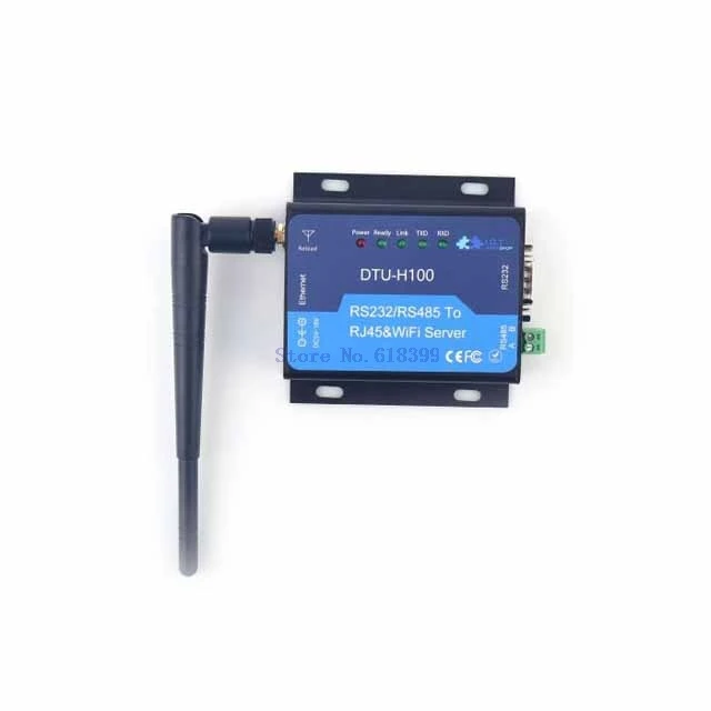 

A19-- WIFI Serial Port Server RS232/485 Wireless Serial Port Server DTU HF-H100