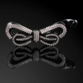 

3pcs Banana Hair Clip Fashionable Bowknot Large Ponytail Holder Updo Ponytail Clip Hair Claw for Women Girls