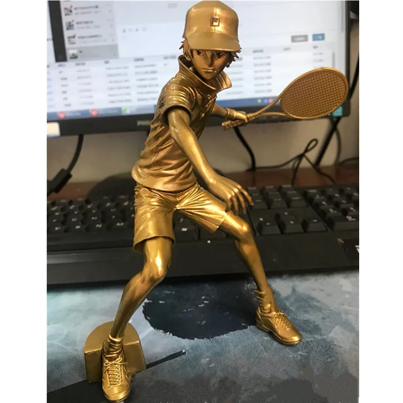 Аниме Принц тенниса Ryoma Echizen 50th юбилей Ограниченная серия ПВХ фигурка Коллекция Модель игрушки подарок A202