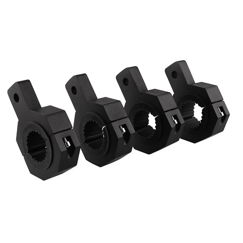 

4pcs Motorcycle Clamp Mounting Offroad LED Light 1/1.5/1.75/2" Vertical Bar Clamp Cast Aluminum Mounting Kit