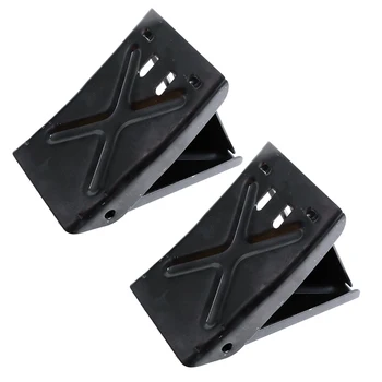 

New Tire Parking Protective Triangle Car Stopper Anti Skid Universal Reverse Pad Black Steel Plate Rustproof Locator Wheel Chock