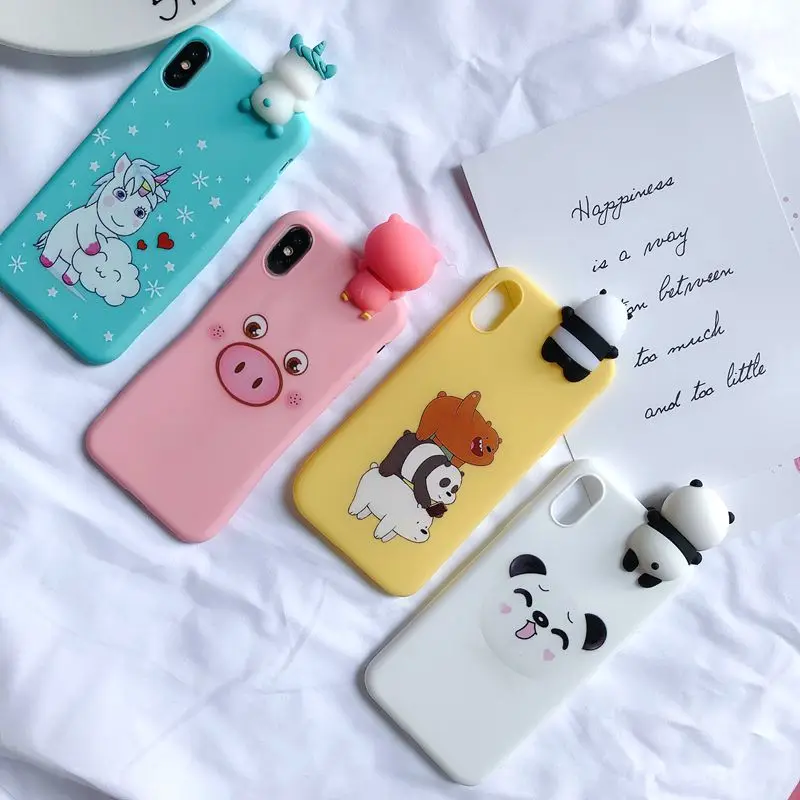 XS Max 3D чехол для Coque iPhone XS Max iPhone 5 5S SE чехол Etui Единорог Kawaii чехол для Funda iPhone 6 6S 7 8 Plus X XR XS чехол