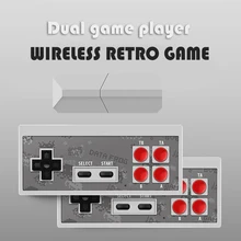 Y2-Pro konsola do gier TV wideo builit-in 600 gry Retro Mini klasyczna konsola kontroler bezprzewodowy wyjście AV Dual Players Gaming