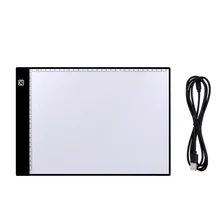 A4 digital desenho tablet comprimidos gráficos led caixa de luz almofada eletrônico usb tracing arte cópia placa escrita pintura mesa