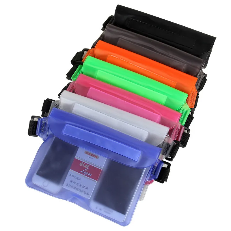 

Large PVC mobile phone waterproof bag drifting swimming bag swimming mobile phone bag wholesale Sports Luggage 2019
