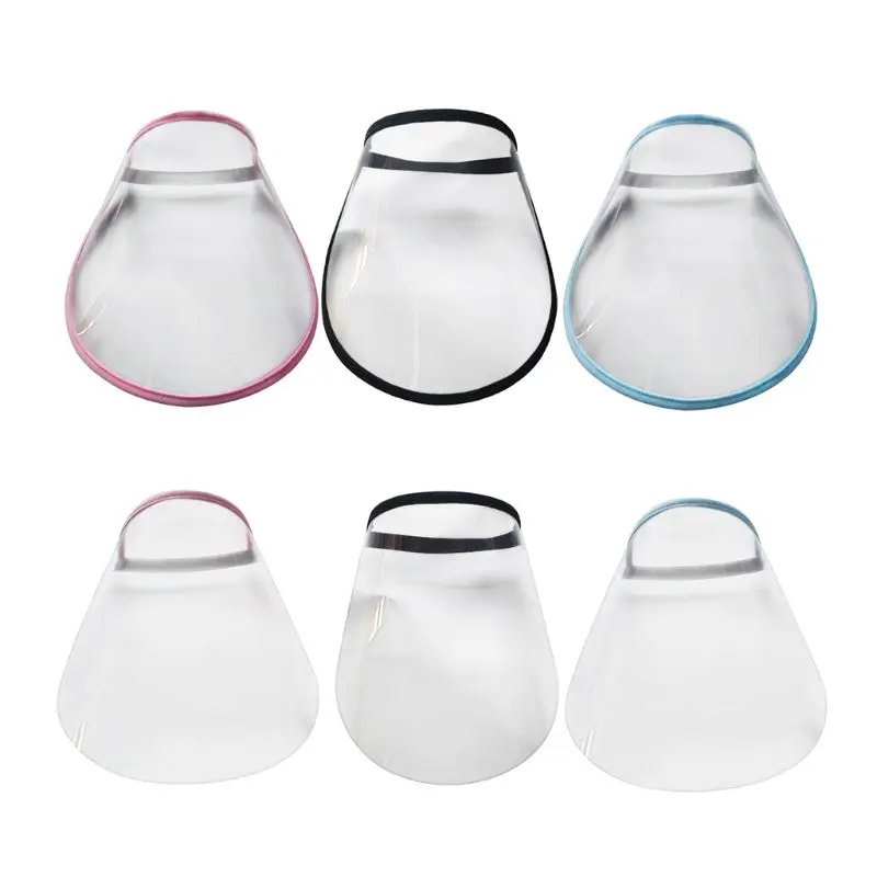 

Anti Splash Mask dust Protective Face Shield Transparent Flip Up Elastic Band