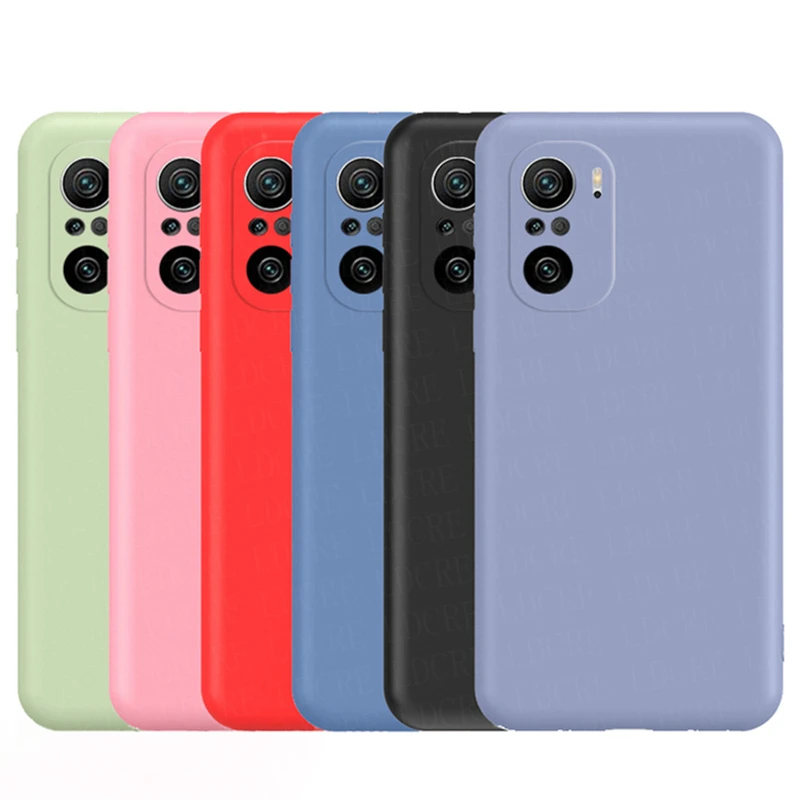 Para Poco F3 Funda De Silicona Líquida Funda Protectora Suave Caso Para  Xiaomi Poco M3 X3 Nfc X2 F2 Pro - Carcasas Y Estuches Para Móviles -  AliExpress