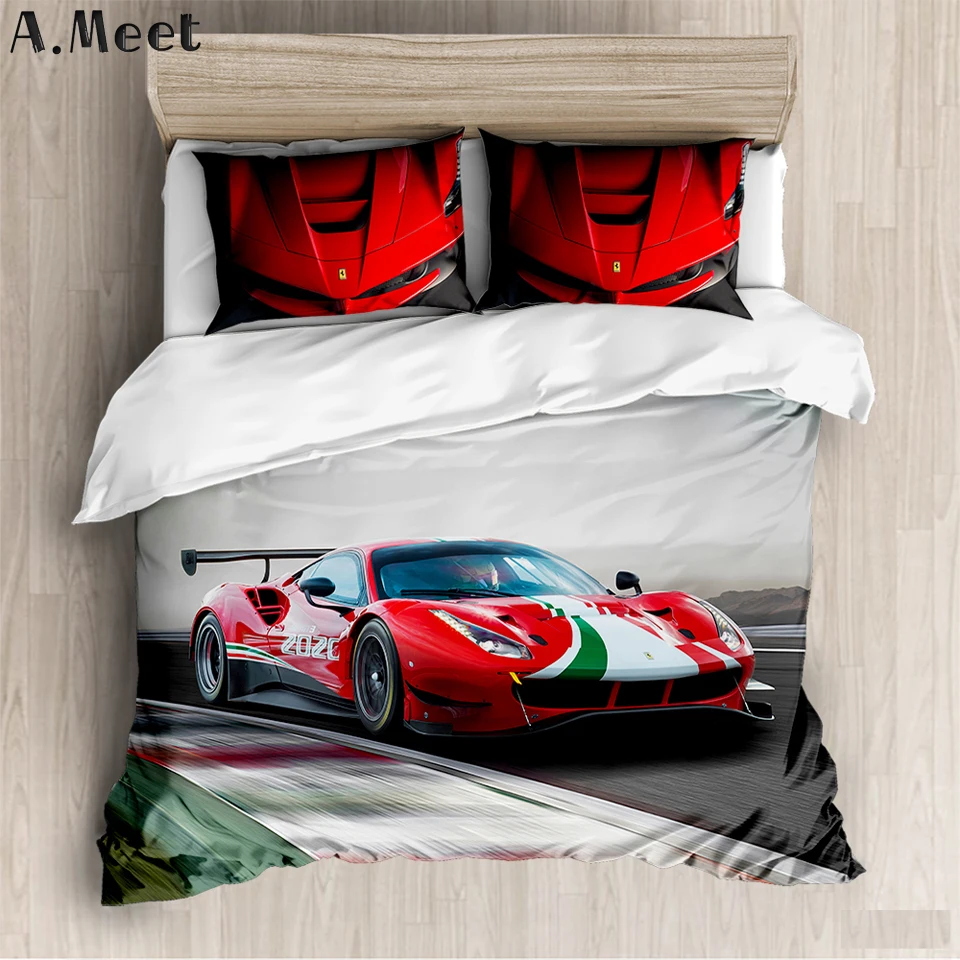 Boys Bedding Set Queen Quilt Covers Kids Children Bedding Sets