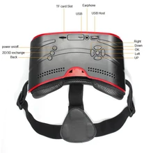 Wifi 1G/8G Виртуальная реальность 3D очки четырехъядерный все в одном VR гарнитура Android 4,4 Bluetooth USB TF карта Glavey