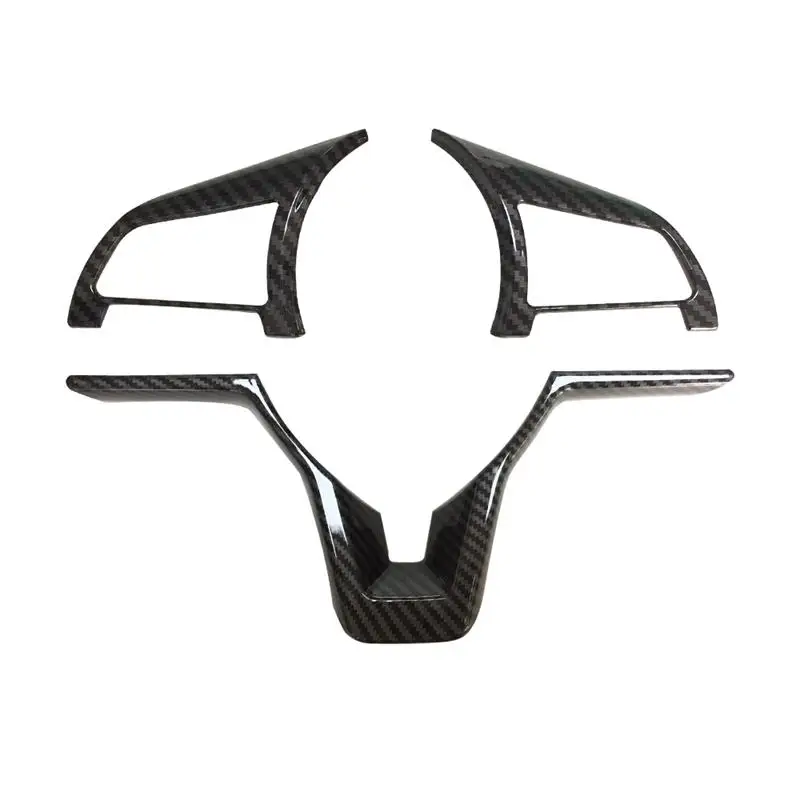 ABS-carbon-fiber-Steering-wheel-button-Sticker-audio-button-cruise-control-switch-trim-For-NISSAN-X
