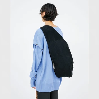 

Large Handmade Seamless Patchwork Women Shoulder Bag Vintage Bohemian Women's Handbags Hippy Hippie Hobos Bags Black White
