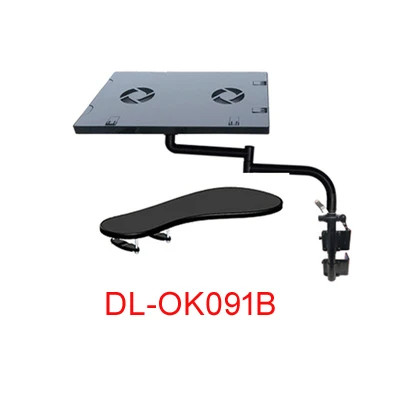 Suporte da Bandeja do Teclado Mesa do Lado Mesa de Escritório Portátil Mesa Notebook Suporte Multifunctoinal Edgechair Perna Braço Aperto xl Mouse Pad - Image 2