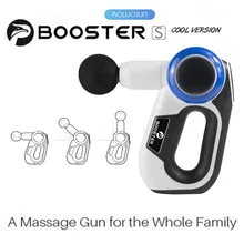 24V Percussion Therapy Booster Massage Gun Professional Body Massager Theragun Tools Massageador