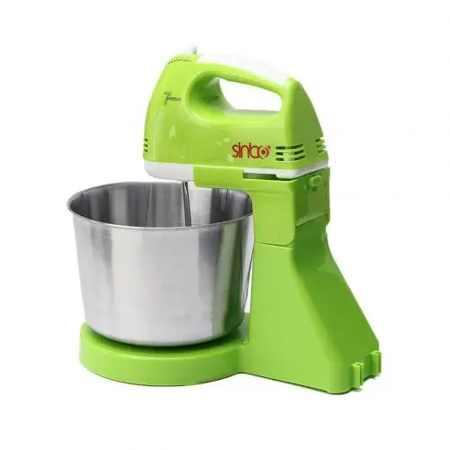 Green EU Plug ЕС вилка 7 скоростей электрический пищевой торт яйцо Тесто блендер Портативная подставка миксер Домашняя Кухня Мука взбиватель яиц гаджет с 1.7л чашей - Цвет: Green EU Plug