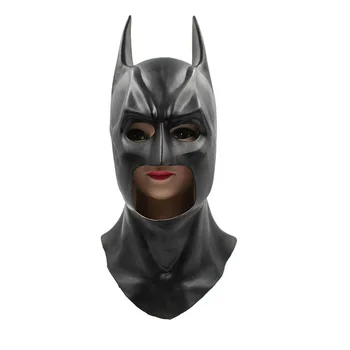 

Batman Masks Latex Halloween Mask Full Face Movie Bruce Wayne Cosplay Toy Props