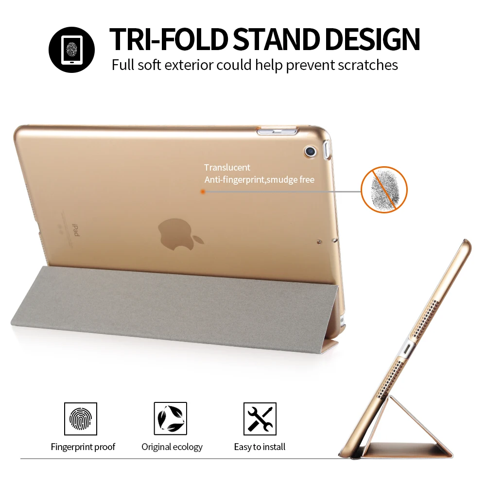 Подходит для iPad Air 2 Air 1 защита от падения папка для iPad 9,7 умный чехол кожаный чехол для 5 6 5 6 Водонепроницаемый Чехол