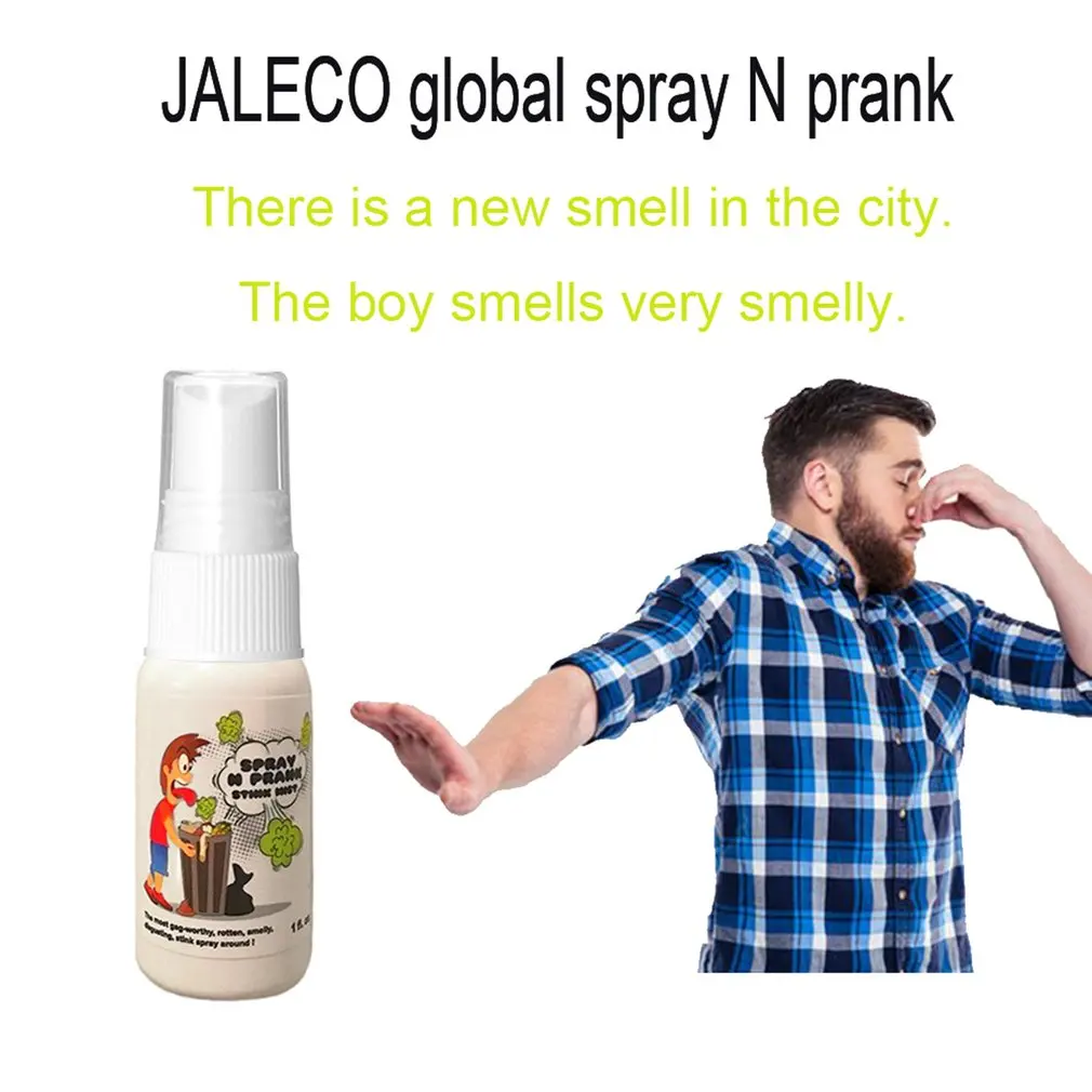 2019 NEW Funny Toys Global Spray Prank Stink Mist The Smelly Feet Gross Stinky Fart Sprays Great for Pranks