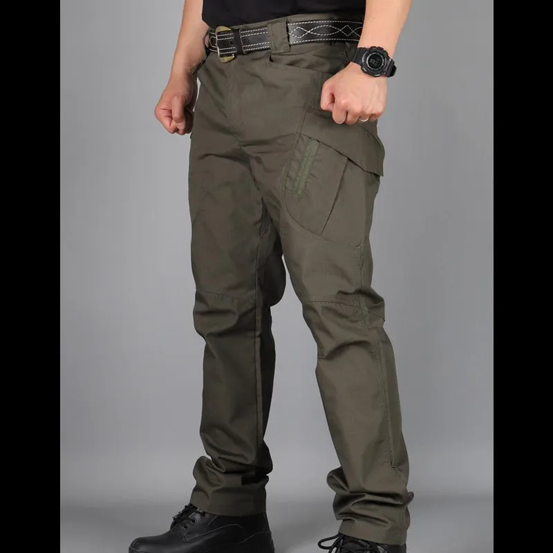 Pantalon hombre,, Мужские штаны-карго для городской тренировки, пешего туризма, тактические, IX9, мужские военные уличные спортивные штаны, штаны для бега в стиле хип-хоп
