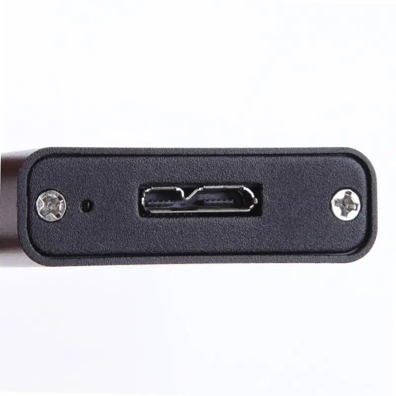 Мини mSATA к USB 3,0 SSD жесткий диск коробка внешний защитный корпус с кабелем