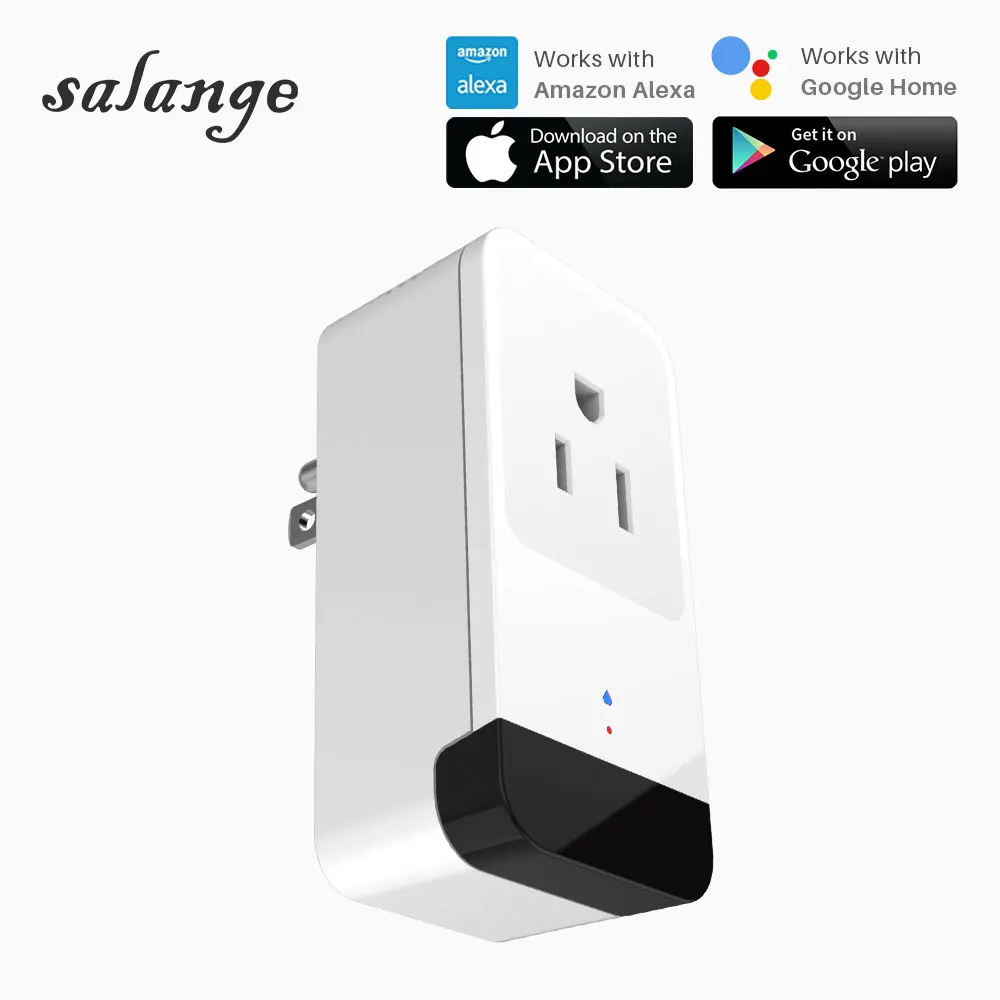 

Smart Plug Wifi Outlet Socket Switch Works With Echo And Google Assistant IR Remote Controlling Air Conditioner For iOS Android