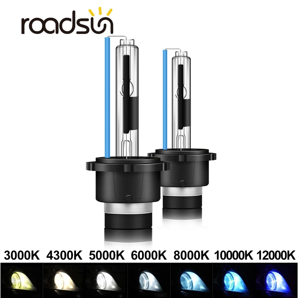 D2S D2R Xenon HID Bulbs 35W 55W 70W Car Headlight Head Lamp Auto Replacement Lights DC 12V High Low 4300K 5000K 6000K 8000K