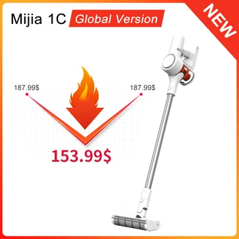 

Xiaomi Mijia 1C Handheld Vacuum Cleaner Household Wireless aspirador Cyclone Suction Cleaner 20000Pa 400W for Home Car AE code