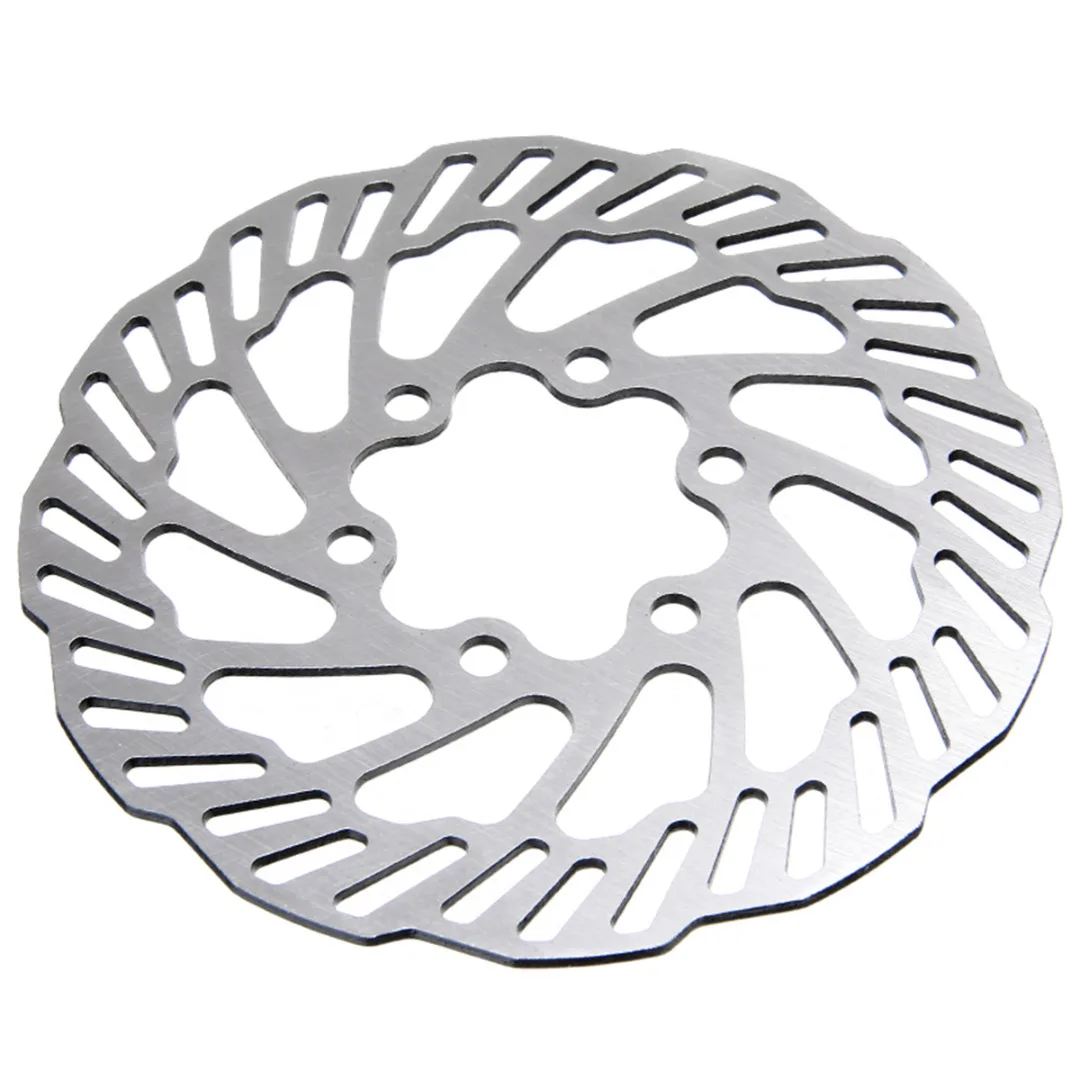 1Pcs 120/140/160/180/203mm Stainless Steel Bike Disc Brake Rotors With 6 Bolts For Mountain Road Parts High Quality