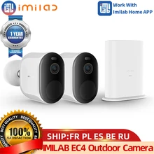 

IMILAB EC4 Solar Camera Outdoor Spotlight Battery Video Surveillance System Kit 4MP HD IP Wireless WiFi Smart Home Security CCTV