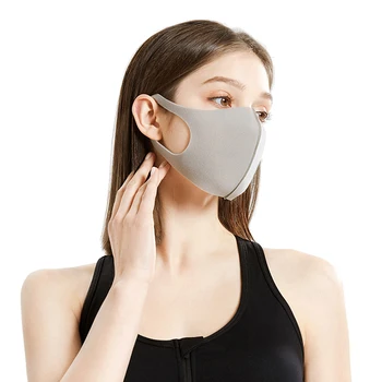 

Anti-fog Reusable Mouth Mask 3PCS Sponge Washable Adults Kids Anti Pollution Face Mask for Cycling Camping Travel Hiking