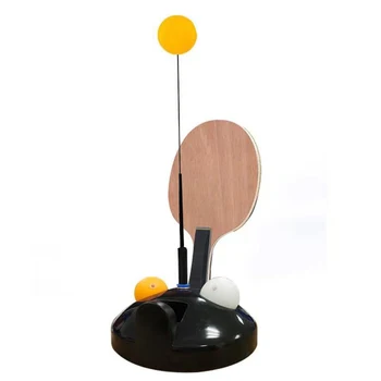 

Rapid Rebound Kids Adult Beginner Single Double Table Tennis Trainer Set Pong Ball Self Training With Racket Flexible Shaft