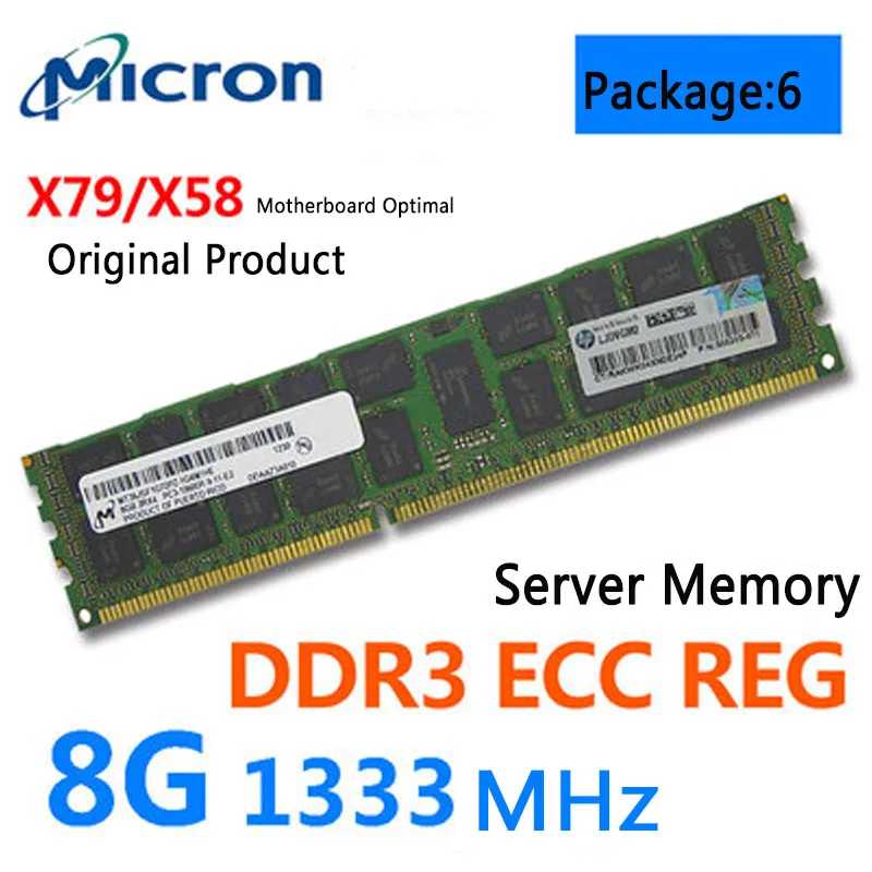 SAMSUNG 8G 4G DDR3 ECC REG 1333 1600 1866 2RX4 Hynix микрон память сервера X79 Оперативная память