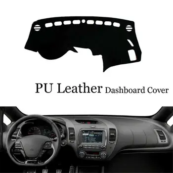 

For Kia Cerato Forte Dashboard Console Cover PU Leather Protector Sunshield Pad